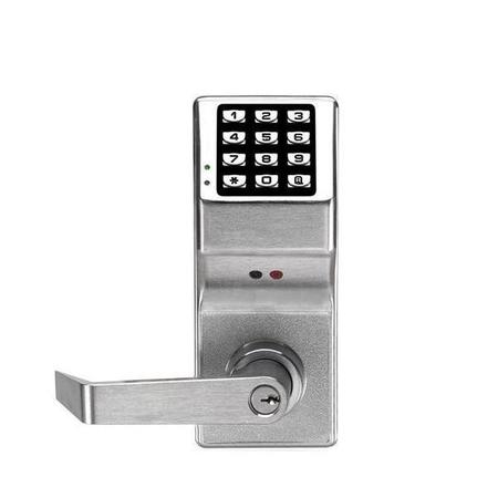 Alarm Lock AlarmLock: Trilogy DL2800 T3 Keypad Lever Lock w/ Audit Trail Capability / Satin Chrome 26D ALL-DL2800-26D